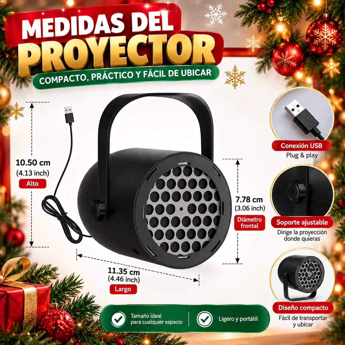 🎄 𝗣𝗿𝗼𝘆𝗲𝗰𝘁𝗼𝗿 𝗡𝗮𝘃𝗶𝗱𝗲ñ𝗼 𝗟𝗘𝗗